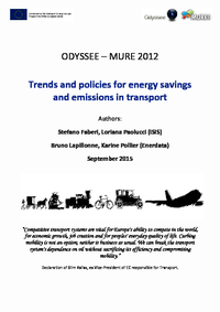 Energy Efficiency Trends and Policies in Transport